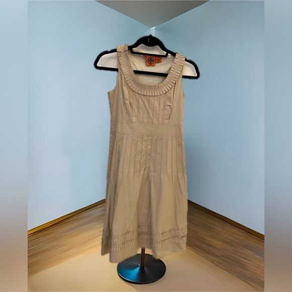 Tory Burch Dresses & Skirts - Tory Burch Khaki Dress size 2